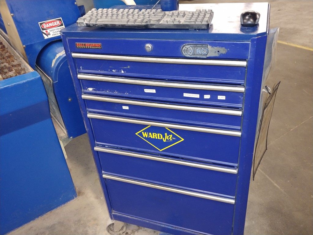 WardJet Z-813, Machine ID: 7624